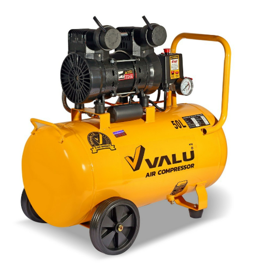 ปั๊มลมออยล์ฟรี 50L 1560W 2HP V101-E1560W01-50L VALU