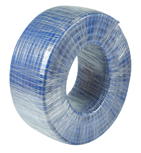 สายยางมัน 5/8" (17 กก.) ยาว 100 เมตร สีฟ้า ตราพญานาค