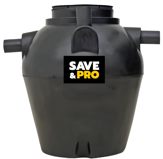 ถังบำบัดเกอะกรองไร้อากาศ 600L SAVE&PRO