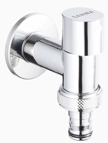 ก๊อกผนังแบบสวมสายยาง 1/2" (15mm.) CWT15-H SANWA JET