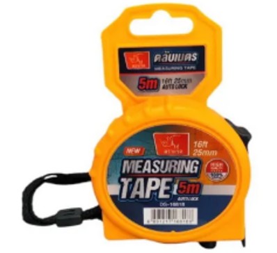 ตลับเมตร 5m 16ftx25mm DS-16818 ตราแรด