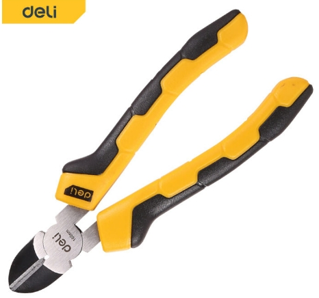 คีมปากเฉียง 7" EDL2207 DELI+