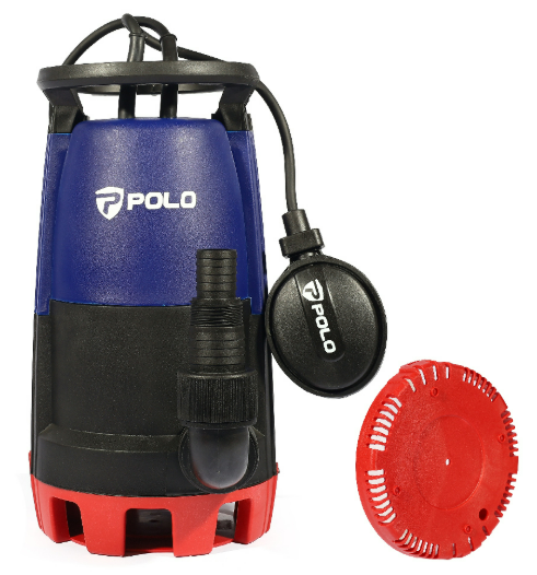 ปั๊มแช่น้ำดีและน้ำเสีย 3 IN 1 พร้อมสวิทช์ลูกลอย ท่อ 1" 500W รุ่น PO41-MP500E POLO