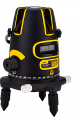 -เครื่องวัดระยะเลเซอร์ 5 เส้น EDL332305 แสงสีเขียว DELI+