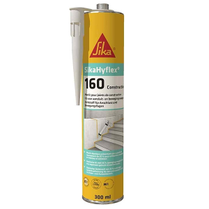 [1001089] -SikaHyflex-160 Construction concrete 300 ML White Sika