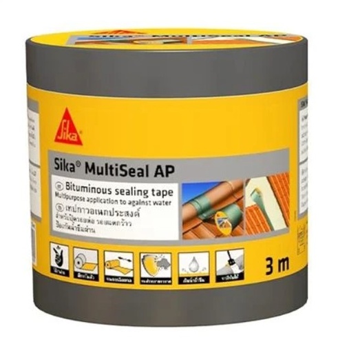 [1001104] เทปกาว Multiseal - AP 100mm x 3m Grey Sika