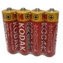 -ZINC super heavy duty AAA battery 4 pack blister KODAK