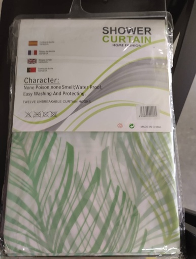 [1001509] ผ้าม่านห้องน้ำ Poly 6269 คละลาย COSTA+