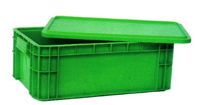 [1001596] ลังเตี้ยจิ๋วพร้อมฝา 8078/1 RW เขียว