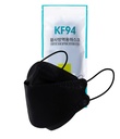 -หน้ากากอนามัย KF94 ดำ PK10