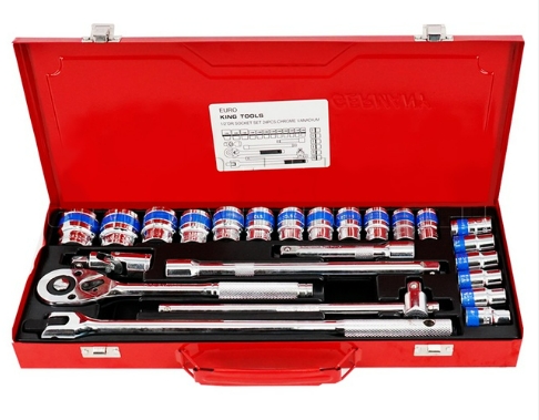 [1001789] ชุดบล็อค1/2" 24ชิ้น 12PT 0412 MT TAIWAN+