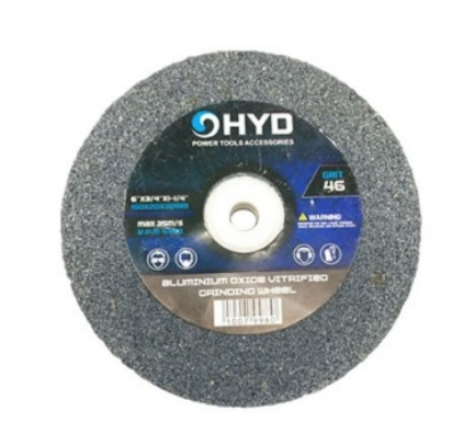 [1001854] หินเจียรนัย 6"x1"x1.1/4" A36 เทา