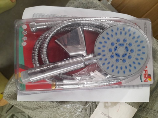 [1001878] -ชุดฝักบัว โครเมี่ยม สายอ่อน SR282 HAFEN+