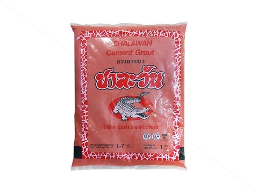 [1002047] -กาวยาแนว 1 กก. สีแดงตะวัน ชาละวัน