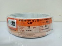 สายไฟคู่ VAF 2*1.0มม. 20ม. PKS
