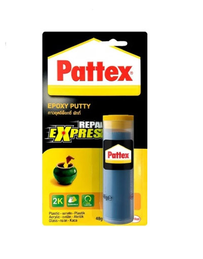 [1002428] กาวดินน้ำมันอีพ็อกซี่ พัตตี้ 48 กรัม PATTEX