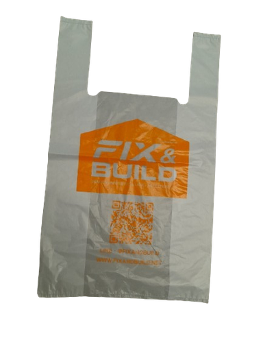 [1006733] -ถุงหูหิ้ว 12x20 FIX&BUILD ( 1 กก.)