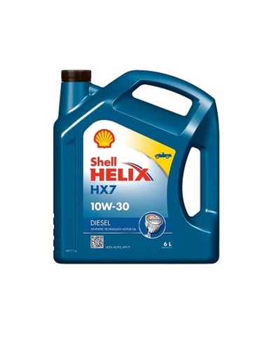 [1002528] -น้ำมันเครื่อง HELIX 6L 10W30 DIE HX7 SHELL