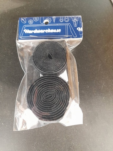 [1002687] ตีนตุ๊กแก 20มม. x 0.9ม. ดำ PTK-0