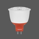 หลอดโพลีคาร์บอร์เนต LED MR16 DIMMABLE 7W 220V แสง DAYLIGHT 6500K LAMPTAN