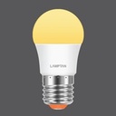 หลอดกลม LED BALL PREP 3W แสง WARMWHITE LAMPTAN