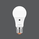 หลอดกลม LED BULB LIGHT SENSOR 7W แสง WARMWHITE LAMPTAN