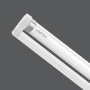 -ชุดราง T8 LED SETRONIC GLOSS V.2  18W แสง DAYLIGHT 6500K LAMPTAN