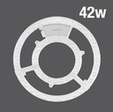 หลอดซาลาเปา LENS MODULE LIGHTRIC 42W แสง DAYLIGHT 6500K 5040lm LAMPTAN