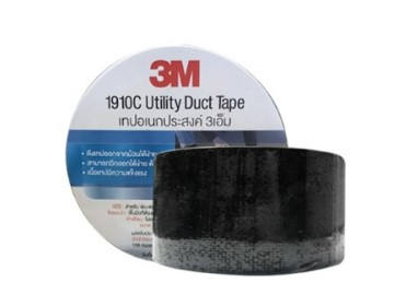 [1003169] เทปผ้า 2" 10ม. RELABLE สีดำ 3M