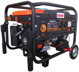 [1003304] -เครื่องปั่นไฟเบนซิน ขนาด2.8/3.0KW กำลัง 7.0HP รุ่น KW4000A-TEC KAWA