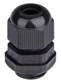 [1003561] CABLE GLAND NYLON PG 9 BK PEOPLE (QTY 4)