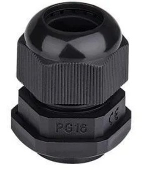 [1003564] CABLE GLAND NYLON PG 16 BK PEOPLE (QTY 4)