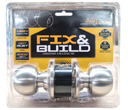 -ลูกบิดประตู หัวกลม 3871SS FIX&BUILD+