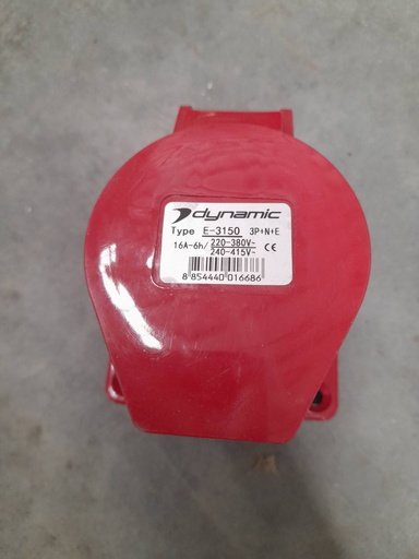 [1003650] -ปลั๊กPWตัวเมียฝังตรง3P+N+E16A E3150 DYNAMIC+