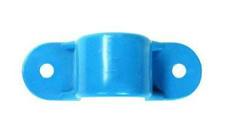 [1003846] -กิ๊บจับท่อ PVCหนา2.1/2" ฟ้า