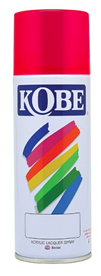 [1004002] สเปรย์สะท้อนแสง # F2 400 ซี.ซี. สีแดงสะท้อนแสง KOBE