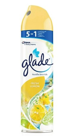 [1004108] สเปรย์ปรับอากาศ 320 มล. กลิ่นเฟรช เลมอน เกลด โซลิด