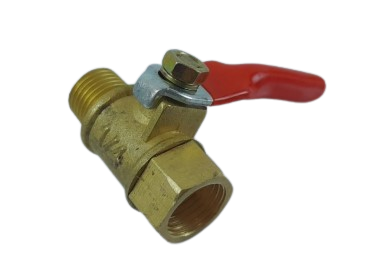 [1004172] บอลวาล์วลมเกลียวใน/นอก 1/4x1/4 FIXTON+