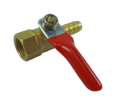 -บอลวาล์วลมเกลียวใน/เสียบสาย1/4x8 FIXTON+
