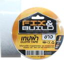 เทปผ้า ขาว 1"x9M FIX&BUILD+