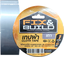เทปผ้า เทา 2"x9M FIX&BUILD+