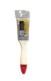 [1004244] -แปรงทาสีขนขาวอย่างดีด้ามไม้ 1.1/2" FIXTON+