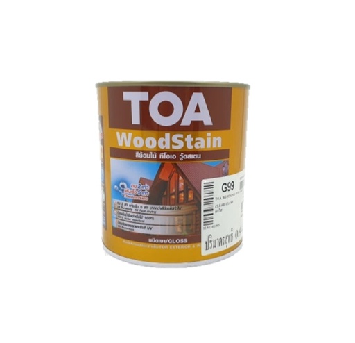 [1004417] สีย้อมไม้ 1กล. G99 เงาใส TOA