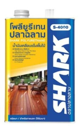 [1004470] โพลียูรีเทน 1K เงา ภายนอก 1กล. #S4000 ปลาฉลาม