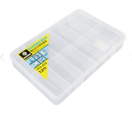 [1004644] กล่องแบ่งช่อง12ช่องTFS-012สุดคุ้มDELIONE