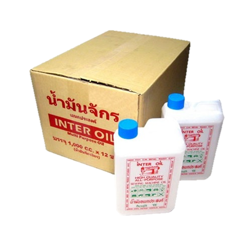 [1004894] น้ำมันจักร INTER OIL 1000CC