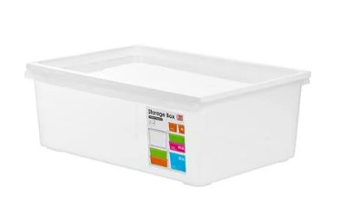 [1005044] กล่องอเนกประสงค์ ซ้อนได้ 10.5L.No. 5122 สีขาว JCJ