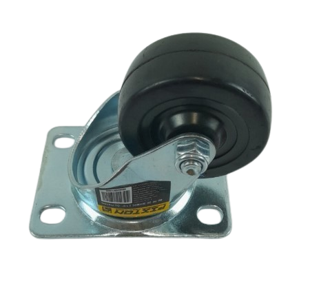 [1005410] ล้อ PP มินิ 504075S 3" เป็น FIXTON+