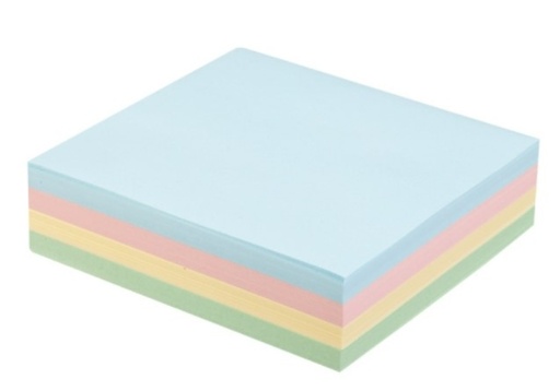 [1005246] กระดาษโน๊ต C4215  คละสี COMIX+