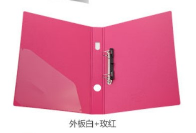 [1005282] แฟ้มห่วง A5302 สีแดง COMIX+